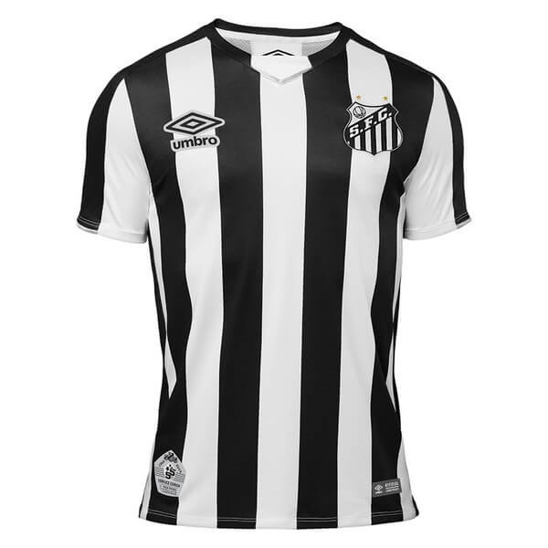 Camiseta Santos 2ª 2019/20 Negro Blanco